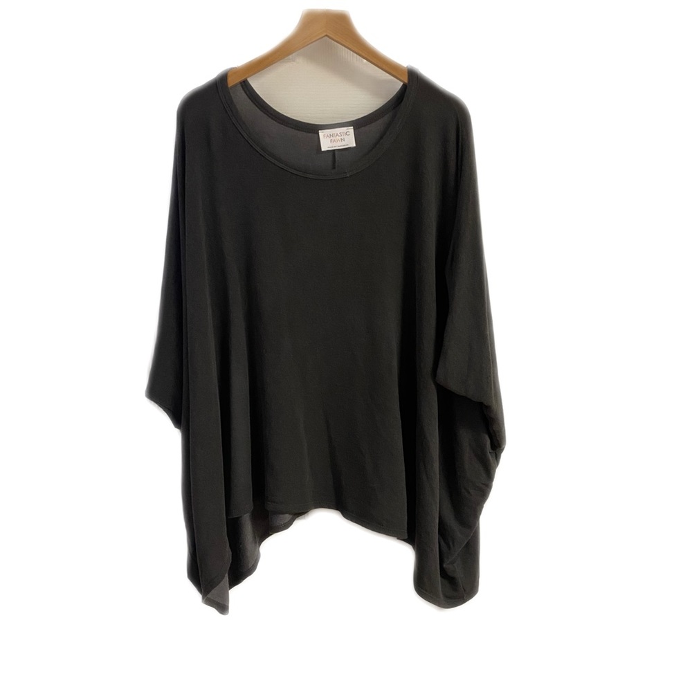 Grey Over-Sized Top